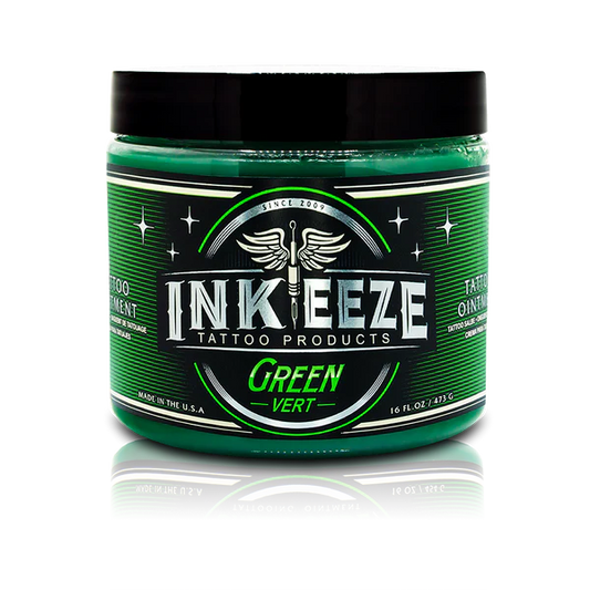 INK-EEZE Green Tattoo Ointment - 16oz