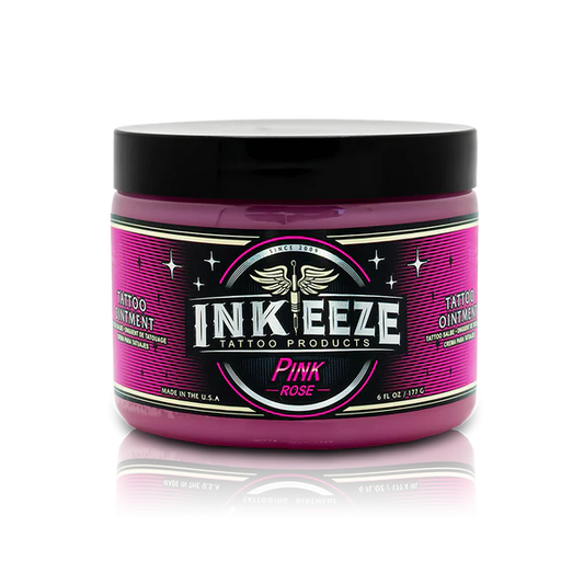 INK-EEZE Pink Tattoo Ointment - 6oz